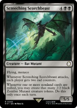 【ENG】《金切り声のスコーチビースト/Screeching Scorchbeast》[PIP]