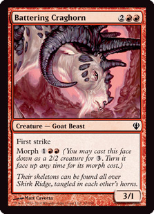 【ENG】《乱打する岩角獣/Battering Craghorn》[ARC]