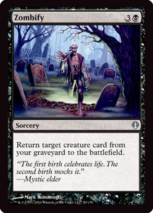 【ENG】《ゾンビ化/Zombify》[ARC]