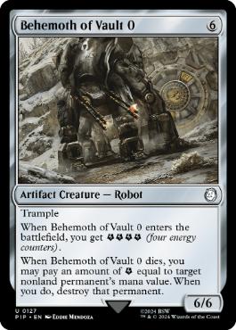 【ENG】《Vault 0のベヒモス/Behemoth of Vault 0》[PIP]