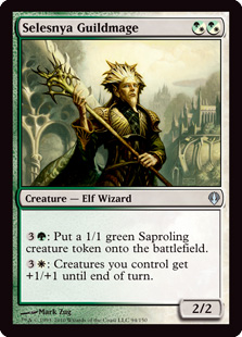 【ENG】《セレズニアのギルド魔道士/Selesnya Guildmage》[ARC]