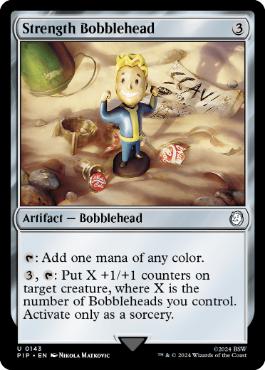 【ENG】【Foil】《ストレングスのボブルヘッド/Strength Bobblehead》[PIP]