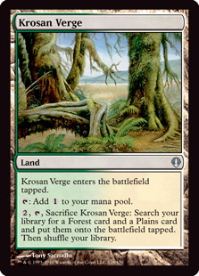 【ENG】《クローサの境界/Krosan Verge》[ARC]