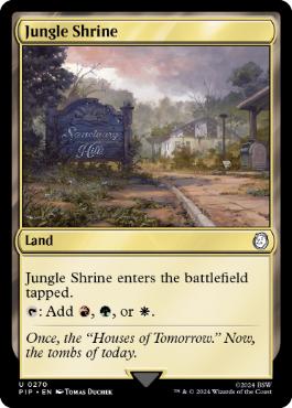 【ENG】《ジャングルの祭殿/Jungle Shrine》[PIP]