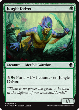 【ENG】《ジャングルの探査者/Jungle Delver》[GNT]