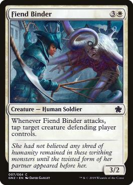 【ENG】《悪鬼を縛る者/Fiend Binder》[GN2]