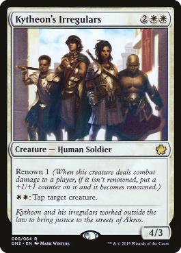 【ENG】《キテオンの不正規軍/Kytheon's Irregulars》[GN2]