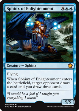 【ENG】【Foil】《Sphinx of Enlightenment》[GN2]