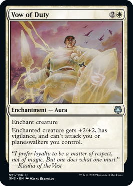 【ENG】《義務の誓約/Vow of Duty》[GN3]