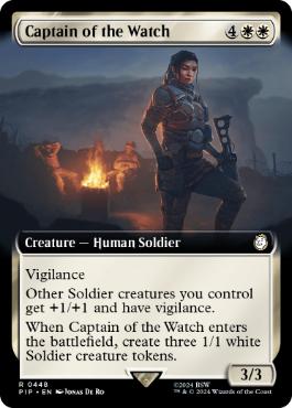 【ENG】■拡張アート■《警備隊長/Captain of the Watch》[PIP]