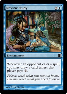 【ENG】【Foil】《リスティックの研究/Rhystic Study》[CMA]