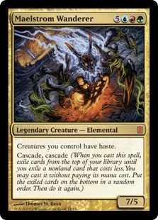 【ENG】【Foil】《大渦の放浪者/Maelstrom Wanderer》[CMA]
