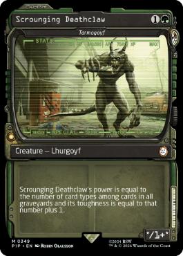【ENG】【Foil】■ショーケース■《タルモゴイフ/Tarmogoyf》[PIP]