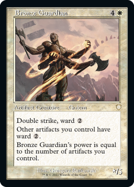 【ENG】■旧枠■《青銅の守護者/Bronze Guardian》[BRC]