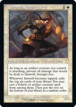 【ENG】■旧枠■《アヴェンジャーの名手、サンウェル/Sanwell, Avenger Ace》[BRC]