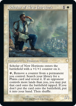 【ENG】■旧枠■《新たな地平の識者/Scholar of New Horizons》[BRC]