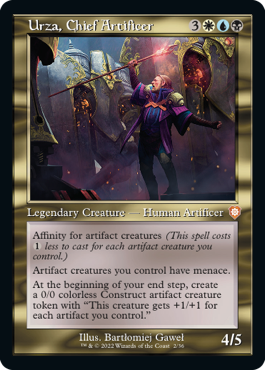 【ENG】■旧枠■《工匠の主任、ウルザ/Urza, Chief Artificer》[BRC]