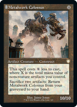 【ENG】■旧枠■《金属製の巨像/Metalwork Colossus》[BRC]