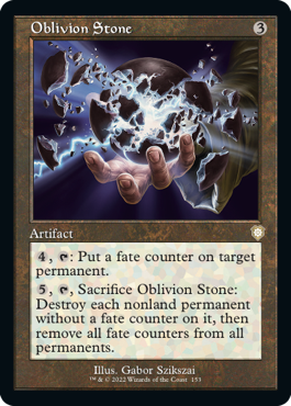 【ENG】■旧枠■《忘却石/Oblivion Stone》[BRC]