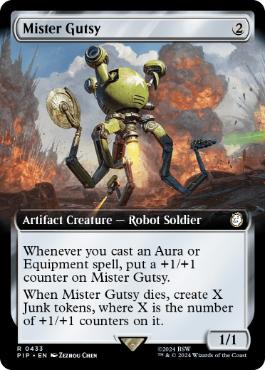 【ENG】【Foil】■拡張アート■《Mr.ガッツィー/Mister Gutsy》[PIP]