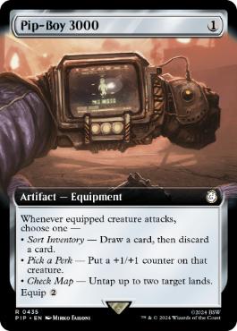 【ENG】【Foil】■拡張アート■《ピップボーイ3000/Pip-Boy 3000》[PIP]