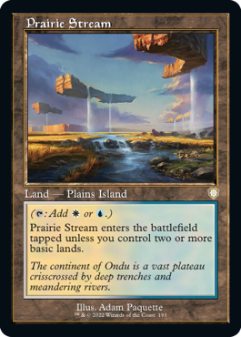 【ENG】■旧枠■《大草原の川/Prairie Stream》[BRC]