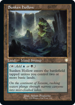 【ENG】■旧枠■《窪み渓谷/Sunken Hollow》[BRC]