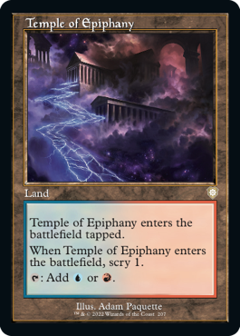 【ENG】■旧枠■《天啓の神殿/Temple of Epiphany》[BRC]