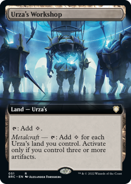 【ENG】■拡張アート■《ウルザの作業場/Urza's Workshop》[BRC]