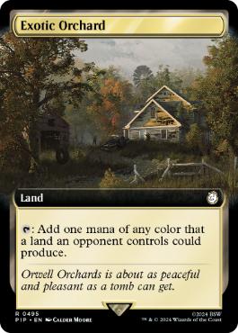 【ENG】【Foil】■拡張アート■《風変わりな果樹園/Exotic Orchard》[PIP]