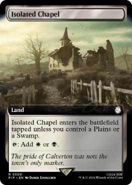 【ENG】【Foil】■拡張アート■《孤立した礼拝堂/Isolated Chapel》[PIP]