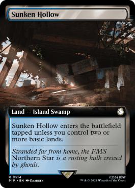 【ENG】【Foil】■拡張アート■《窪み渓谷/Sunken Hollow》[PIP]