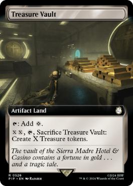 【ENG】【Foil】■拡張アート■《宝物庫/Treasure Vault》[PIP]