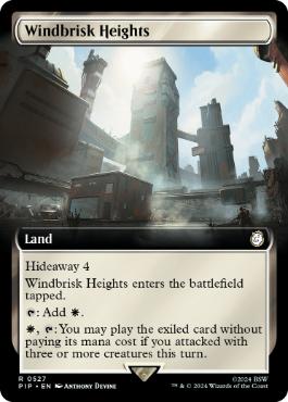 【ENG】【Foil】■拡張アート■《風立ての高地/Windbrisk Heights》[PIP]