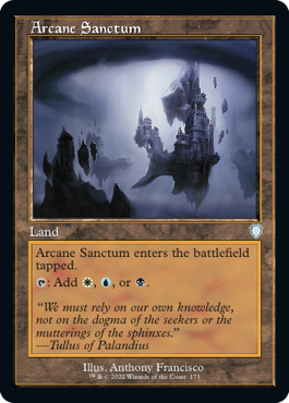 【ENG】■旧枠■《秘儀の聖域/Arcane Sanctum》[BRC]