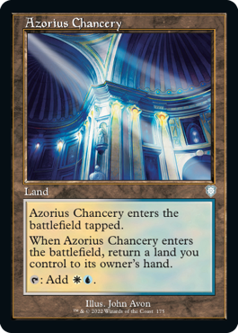 【ENG】■旧枠■《アゾリウスの大法官庁/Azorius Chancery》[BRC]