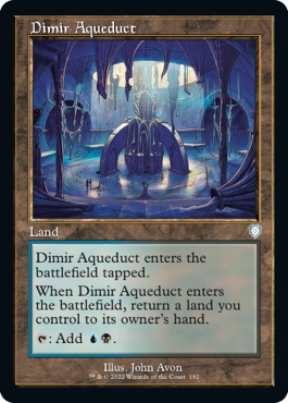 【ENG】■旧枠■《ディミーアの水路/Dimir Aqueduct》[BRC]