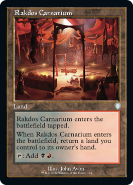 【ENG】■旧枠■《ラクドスの肉儀場/Rakdos Carnarium》[BRC]