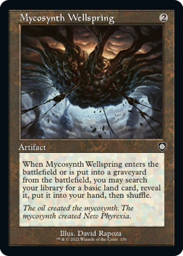 【ENG】■旧枠■《マイコシンスの水源/Mycosynth Wellspring》[BRC]