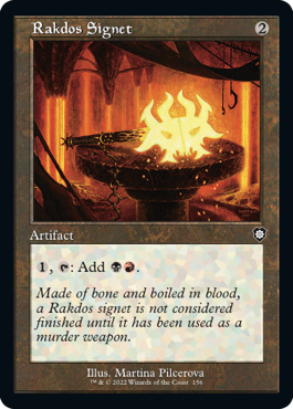 【ENG】■旧枠■《ラクドスの印鑑/Rakdos Signet》[BRC]