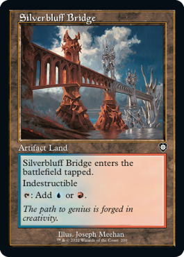 【ENG】■旧枠■《銀色険の橋/Silverbluff Bridge》[BRC]