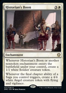 【ENG】《歴史家の加護/Historian's Boon》[DMC]