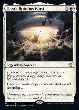【ENG】《ウルザの殲滅破/Urza's Ruinous Blast》[DMC]