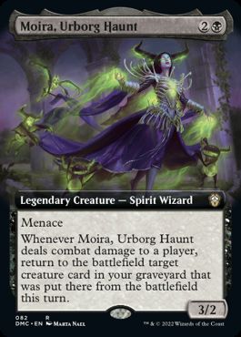 【ENG】■拡張アート■《アーボーグの憑依者、モイラ/Moira, Urborg Haunt》[DMC]