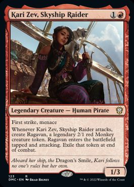 【ENG】《航空船を強襲する者、カーリ・ゼヴ/Kari Zev, Skyship Raider》[DMC]