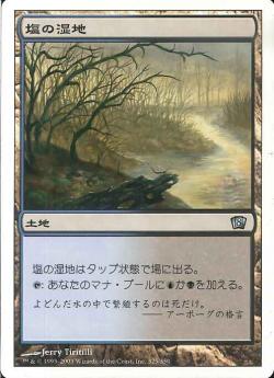 【JPN】【Foil】《塩の湿地/Salt Marsh》[8ED]