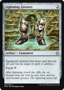 【ENG】《稲妻のすね当て/Lightning Greaves》[CMA17]