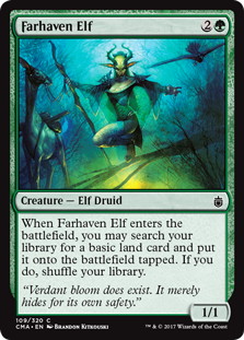 【ENG】《彼方地のエルフ/Farhaven Elf》[CMA17]