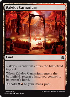 【ENG】《ラクドスの肉儀場/Rakdos Carnarium》[CMA17]