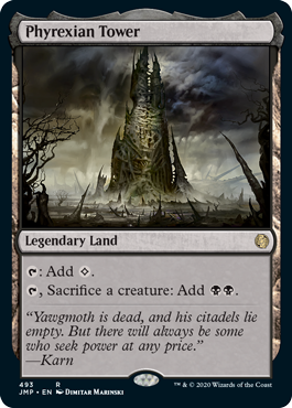 【ENG】《ファイレクシアの塔/Phyrexian Tower》[JMP]